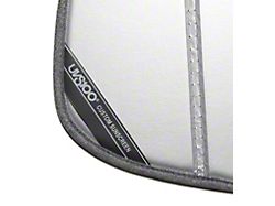 Covercraft UVS100 Heat Shield Custom Sunscreen; Silver (24-26 Tacoma w/o Factory Dashcam)
