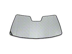 Covercraft UVS100 Heat Shield Premier Series Custom Sunscreen; Chrome Camouflage (24-26 Tacoma w/o Factory Dashcam)