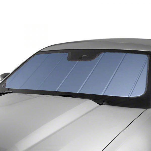 Covercraft UVS100 Heat Shield Corvette Custom Sunscreen; Silver