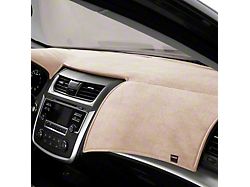 Covercraft VelourMat Custom Dash Cover; Beige (05-10 Jeep Grand Cherokee WK w/ Navigation System)