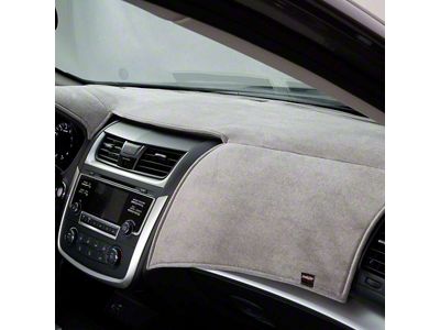 Covercraft VelourMat Custom Dash Cover; Grey (22-25 Jeep Grand Cherokee WL 4xe w/ McIntosh Audio System)