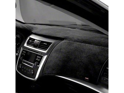 Covercraft VelourMat Custom Dash Cover; Black (13-15 Titan SV)