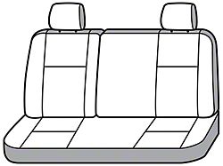 Covercraft Seat Saver Polycotton Custom Second Row Seat Cover; Charcoal (05-06 Jeep Grand Cherokee WK)