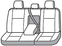 Covercraft Seat Saver Waterproof Polyester Custom Second Row Seat Cover; Gray (21-25 Jeep Wrangler JL 4xe)
