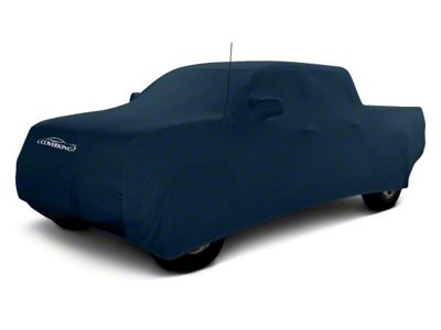Coverking Satin Stretch Indoor Car Cover; Dark Blue (20-25 Jeep Gladiator JT)