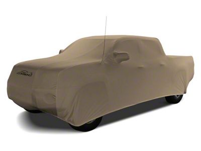 Coverking Satin Stretch Indoor Car Cover; Sahara Tan (20-25 Jeep Gladiator JT)