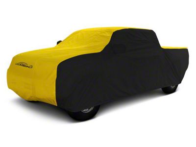 Coverking Stormproof Car Cover; Black/Yellow (20-25 Jeep Gladiator JT)