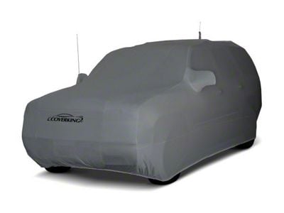 Coverking Satin Stretch Indoor Car Cover; Metallic Gray (87-95 Jeep Wrangler YJ, Excluding Islander)