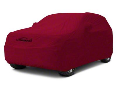 Coverking Stormproof Car Cover; Red (18-25 Jeep Wrangler JL 4-Door w/ Fastback Soft Top)