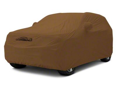 Coverking Stormproof Car Cover; Tan (18-25 Jeep Wrangler JL 4-Door w/ Fastback Soft Top)