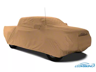 Coverking Stormproof Car Cover; Tan (22-25 Tundra Double Cab)