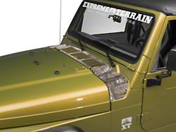 SEC10 Cowl Decal; Real Tree (97-06 Jeep Wrangler TJ)