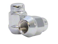 Chrome Acorn Lug Nut Kit; 12mm x 1.5; Set of 24 (05-23 Tacoma)