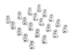 Chrome Acorn Lug Nut Kit; 3/4-Inch; Set of 20 (20-25 Jeep Gladiator JT)