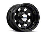 Cragar Soft 8 Steel Gloss Black 6-Lug Wheel; 17x8; 0mm Offset (21-25 Bronco, Excluding Raptor)
