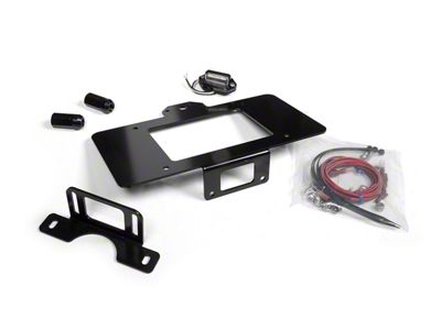 CrawlTek Revolution Spare Tire License Plate Relocation Kit (21-25 Bronco)