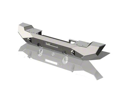 CrawlTek Revolution Pryo Mid-Width Front Winch Bumper; Black (20-25 Jeep Gladiator JT)