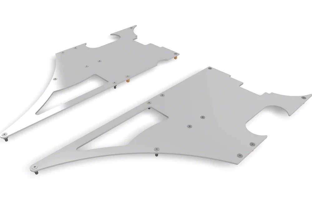 CrawlTek Revolution Jeep Wrangler Inferno Cowl Armor; Black CWLTJ43201