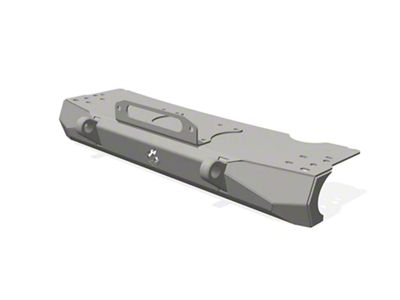 CrawlTek Revolution Inferno Front Bumper; Black (76-06 Jeep CJ7, Wrangler YJ & TJ)