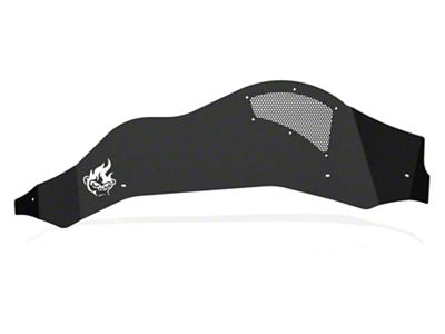CrawlTek Revolution Rear Inner Fenders; Black (07-18 Jeep Wrangler JK)