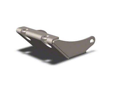 CrawlTek Revolution Steering Box Skid Plate; Black (97-06 Jeep Wrangler TJ)