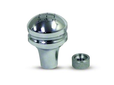5-Speed Shift Knob; Billet Aluminum; 3/8-16 Threads (87-98 Jeep Wrangler YJ & TJ)