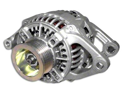 Alternator; 117 Amp (01-02 2.5L Jeep Wrangler TJ)