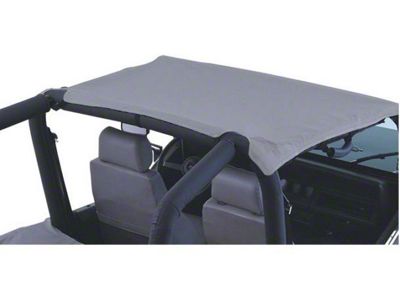 Beach Topper; Gray (87-91 Jeep Wrangler YJ)
