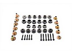 Body Mount Master Kit; Steel Body (87-95 Jeep Wrangler YJ)