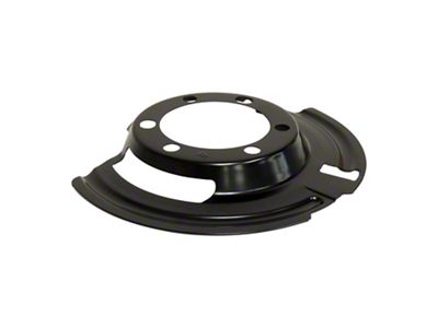 Brake Dust Shield; Front Passenger Side (87-06 Jeep Wrangler YJ & TJ)