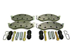 Brake Pad Master Kit; Front Pair (90-06 Jeep Wrangler YJ & TJ)