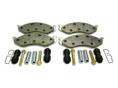 Brake Pad Master Kit; Front Pair (90-06 Jeep Wrangler YJ & TJ)