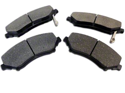 Brake Pads; Front Pair (07-18 Jeep Wrangler JK)
