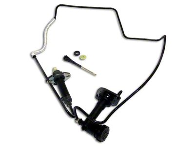 Clutch Master/Slave Cylinder Kit; Right Hand Drive (00-01 Jeep Wrangler TJ)