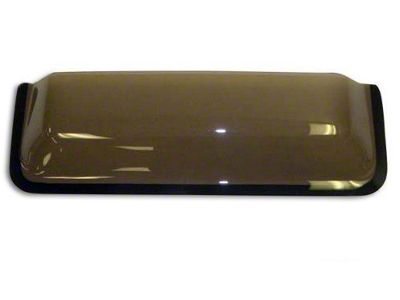Cowl Air Scoop; Smoke Acrylic (98-06 Jeep Wrangler TJ)
