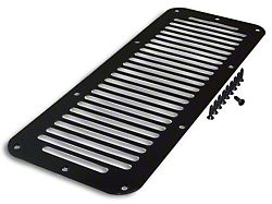Cowl Vent Cover; Black (78-95 Jeep CJ5, CJ7 & Wrangler YJ)