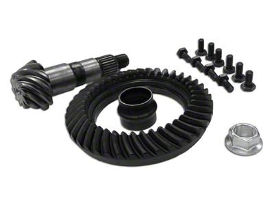 Dana 30 Front Axle Ring and Pinion Gear Kit; 3.73 Gear Ratio (08-18 Jeep Wrangler JK)