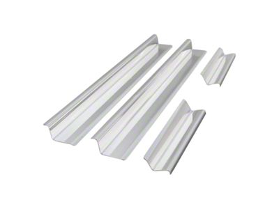 Entry Guards; Stainless Steel (07-18 Jeep Wrangler JK 4-Door)