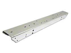 Front Bumper; Chrome (87-95 Jeep Wrangler YJ)