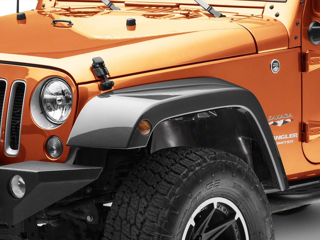 Jeep Wrangler Fender Splash Shield; Front Driver Side (07-18