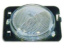 Front Side Marker Light; Driver Side; Clear (07-18 Jeep Wrangler JK)