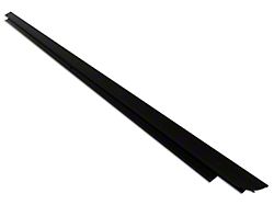Outer Door Glass Weatherstrip; Front Left and Right (07-18 Jeep Wrangler JK)