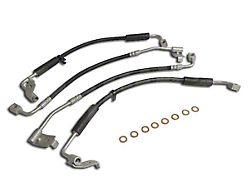 Front and Rear Brake Hose Kit (07-10 Jeep Wrangler JK)
