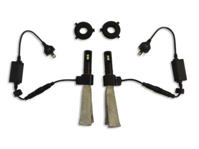 LED Headlight Bulbs; H4 (87-06 Jeep Wrangler YJ & TJ)