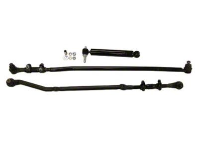 Heavy Duty Steering Kit with Steering Stabilizer (97-06 Jeep Wrangler TJ)