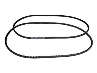 Accessory Drive Belt; Fan and Alternator (77-81 5.0L Jeep CJ7; 77-81 5.0L CJ5)