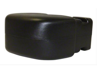 Black Left Rear Bumper End Cap (97-06 Jeep Wrangler)