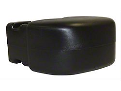 Black Right Rear Bumper End Cap (97-06 Jeep Wrangler)