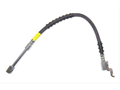 Brake Hydraulic Hose; Front Left (87-89 Jeep Wrangler YJ)