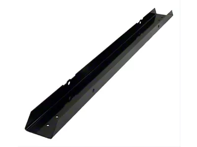 Bumper; Front; Black (87-95 Jeep Wrangler YJ)